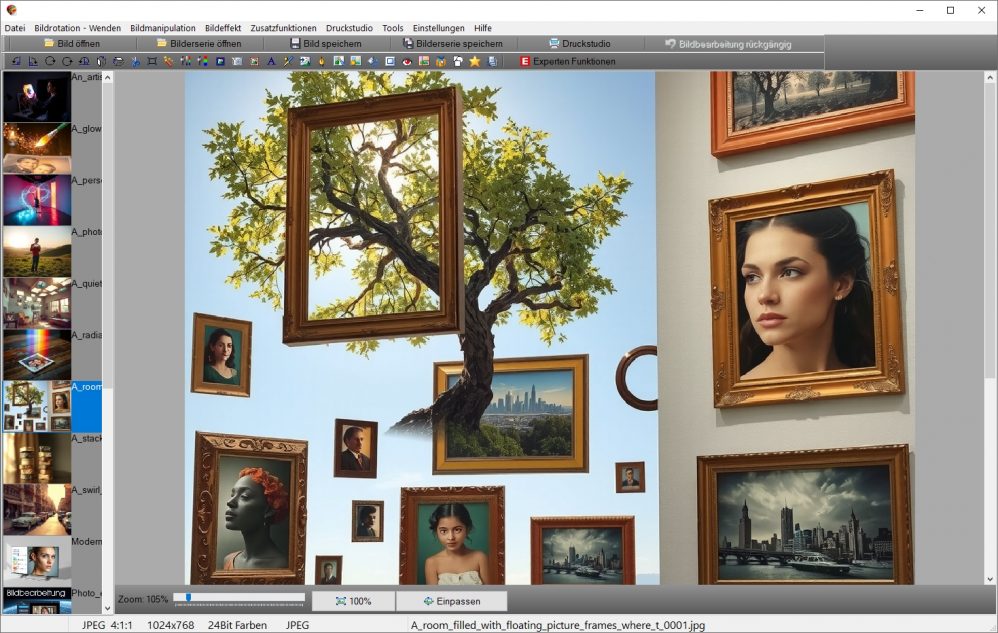 einfaches Bildbearbeitungsprogramm